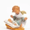 Angelo celeste con guanciale (138GC) cm.10,5