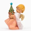Angelo con albero di Natale (142) cm.10,5