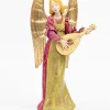 Angelo con mandolino (967) tipo porcellana cm.30