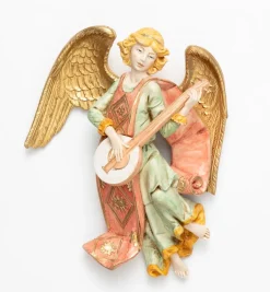 Angelo con mandolino (367) tipo porcellana cm.21