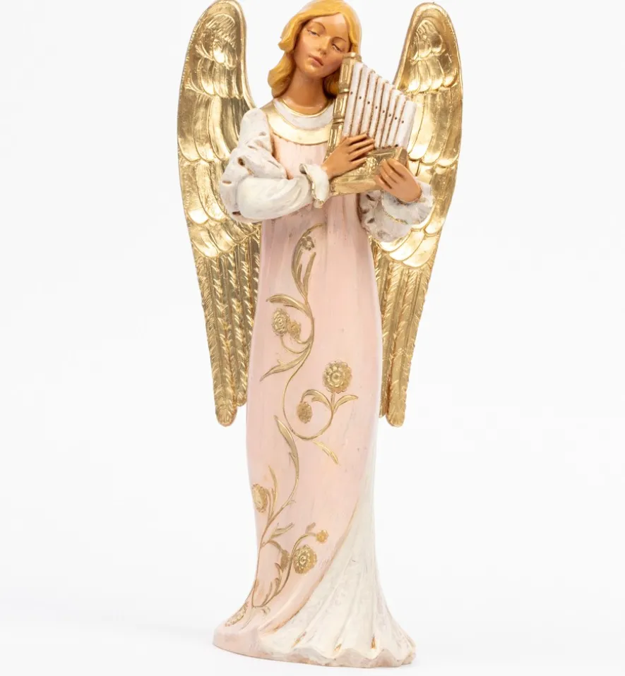 Angelo con organino (968) cm.30