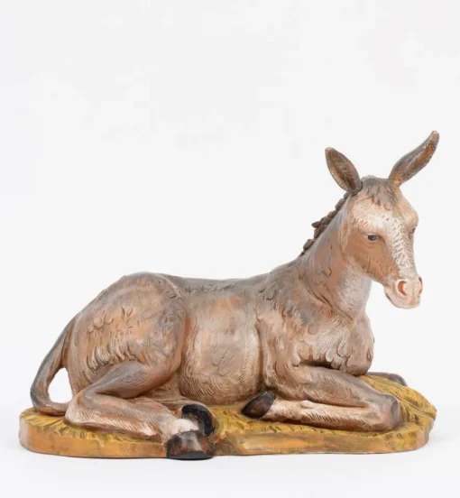 Asino per presepe cm.45