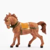 Cavallo marrone per presepe cm.12