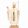 Papa Giovanni Paolo II (648) veste bianca cm.13