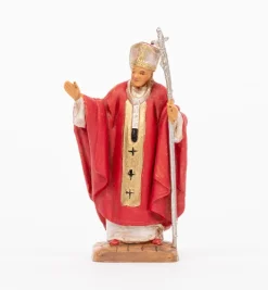 Papa Giovanni Paolo II (1216) veste rossa cm.7