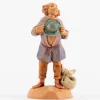 Pastore (18) per presepe cm.6,5