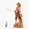 Pastore (169) per presepe cm.12