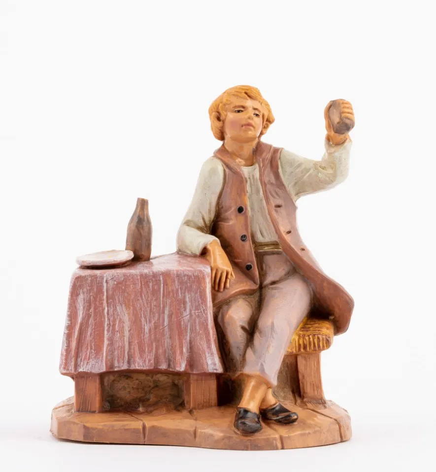 Pastore (255) per presepe cm.12