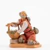 Pastore (129) per presepe cm.11