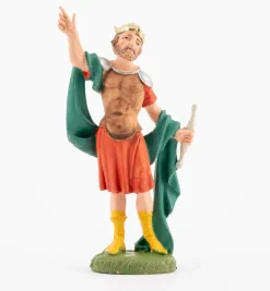 Pastore (156) per presepe colori tradizionali cm.10