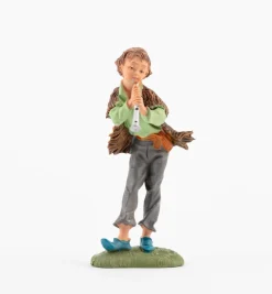 Pastore (195) per presepe colori tradizionali cm.10