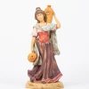 Pastorella (3) in resina per presepe cm.52