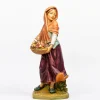 Pastorella (5) in resina per presepe cm.65