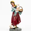 Pastorella (21) per presepe colori tradizionali cm.30