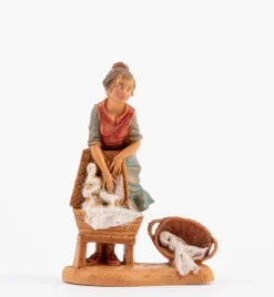 Pastorella (204) per presepe cm.10