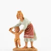 Pastorella (208) per presepe cm.10