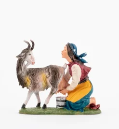 Pastorella (213) per presepe colori tradizionali cm.10