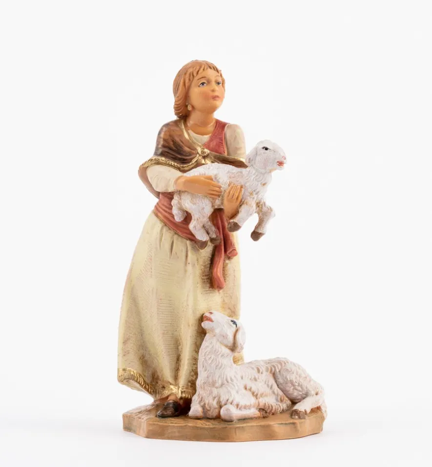 Pastorella (239) per presepe cm.12