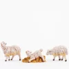 3 pecore per presepe cm.15