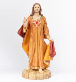 Sacro Cuore in resina cm.109