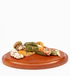 San Giuseppe dormiente (646) cm.17 con base legno
