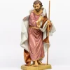 San Giuseppe in resina per presepe cm.65